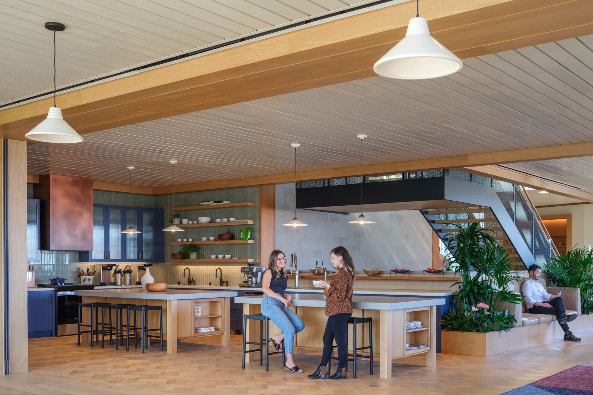 Prometheus Home Office, workplace interior, Mountain View, California, designed as part of the creative team at Brand Bureau