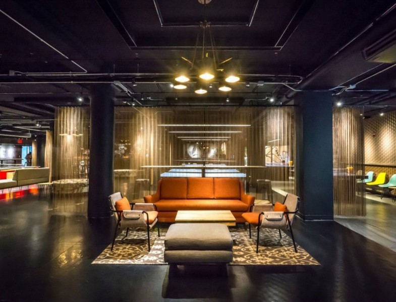 SPIN NY, ping pong club · nyc & rollout interior, New York, New York, designed as part of the creative team at Rockwell Group